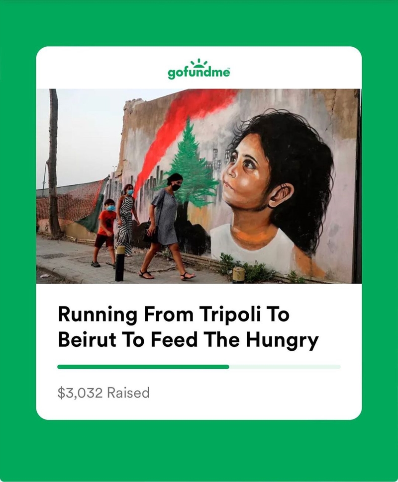 Running From Tripoli To Beirut To Feed The Hungry