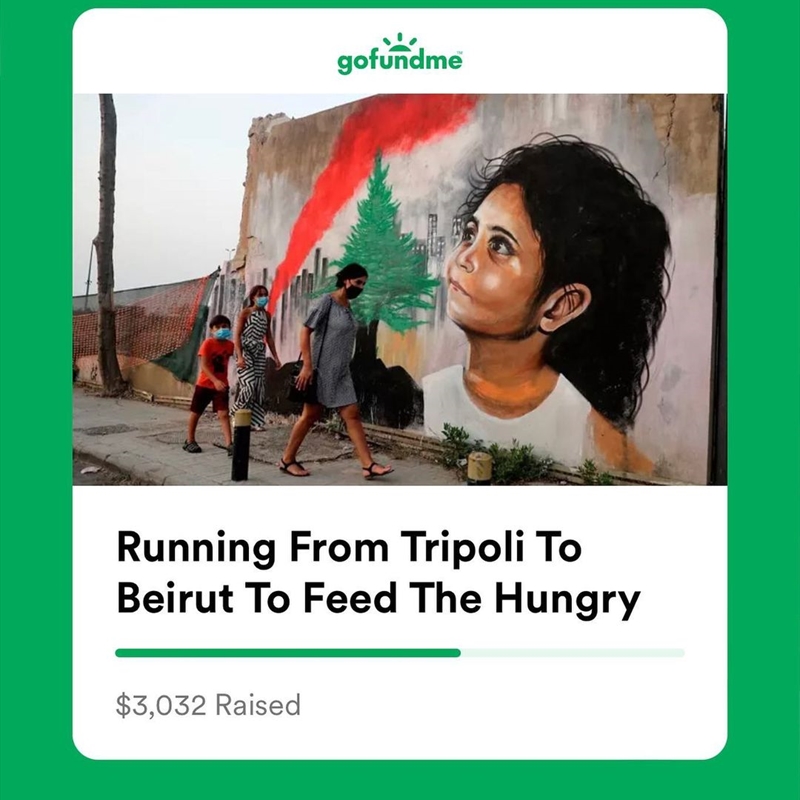 Running From Tripoli To Beirut To Feed The Hungry
